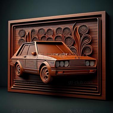 3D модель Fiat 130 (STL)